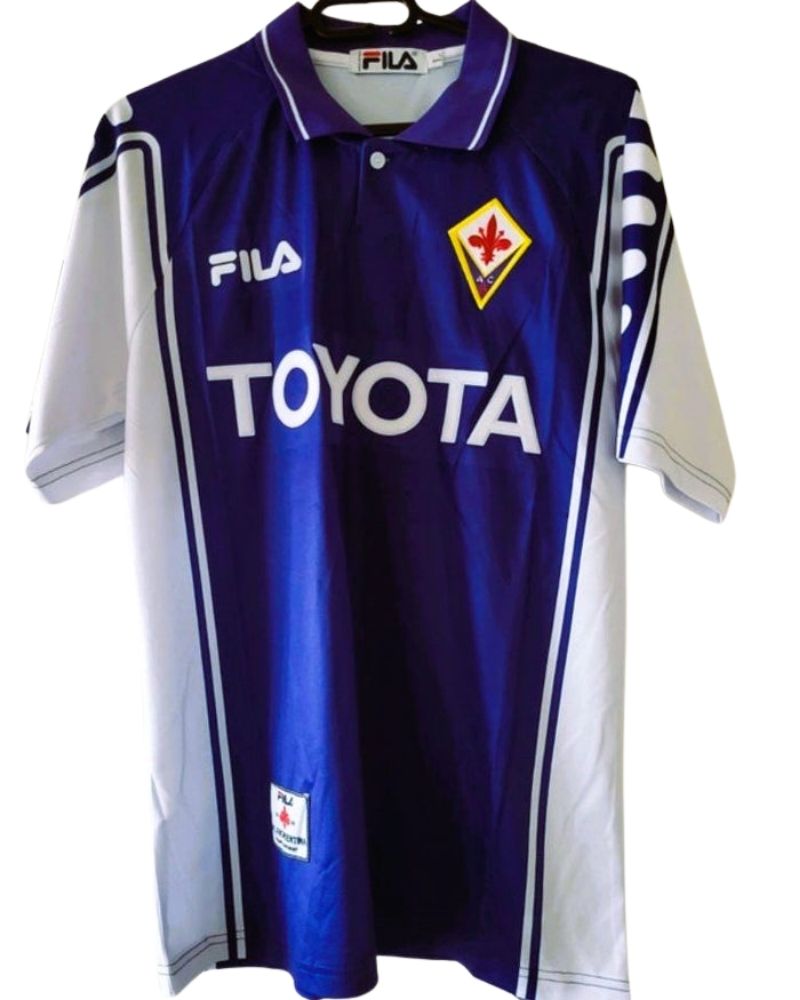 Koszulka Piłkarska AC Fiorentina 1999/2000 Home Retro