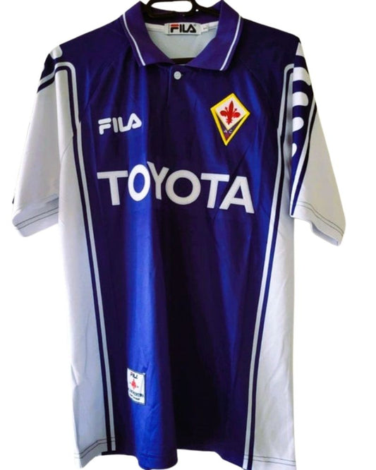 Koszulka Piłkarska AC Fiorentina 1999/2000 Home Retro