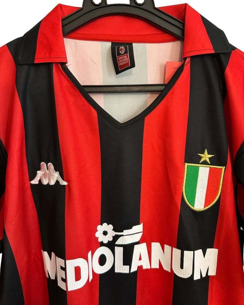 Koszulka Piłkarska AC Milan 1988/1989 Home Retro