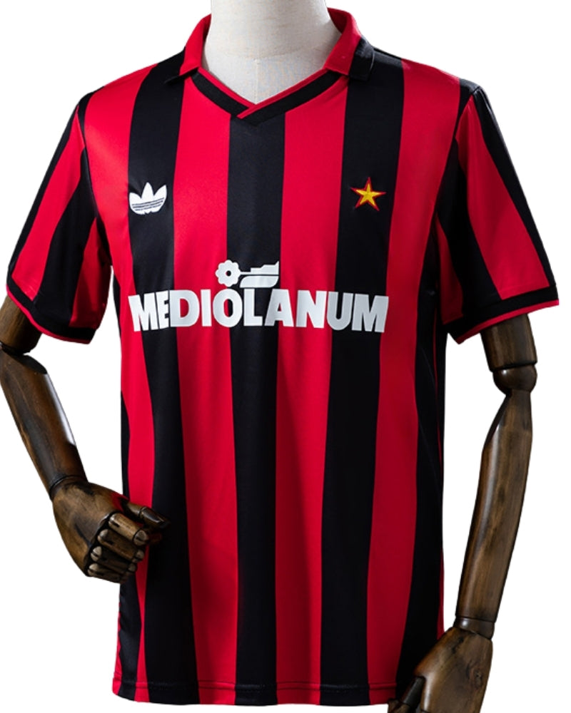 Koszulka Piłkarska AC Milan 1990/1991 Home Retro