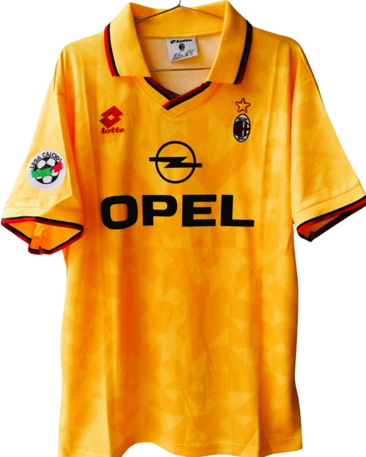 Koszulka Piłkarska AC Milan 1995/1996 3rd Retro