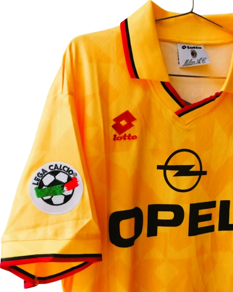 Koszulka Piłkarska AC Milan 1995/1996 3rd Retro
