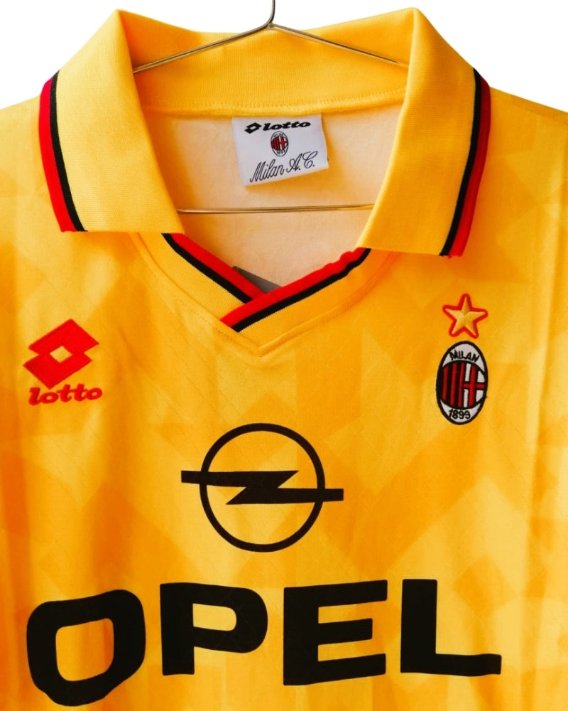 Koszulka Piłkarska AC Milan 1995/1996 3rd Retro