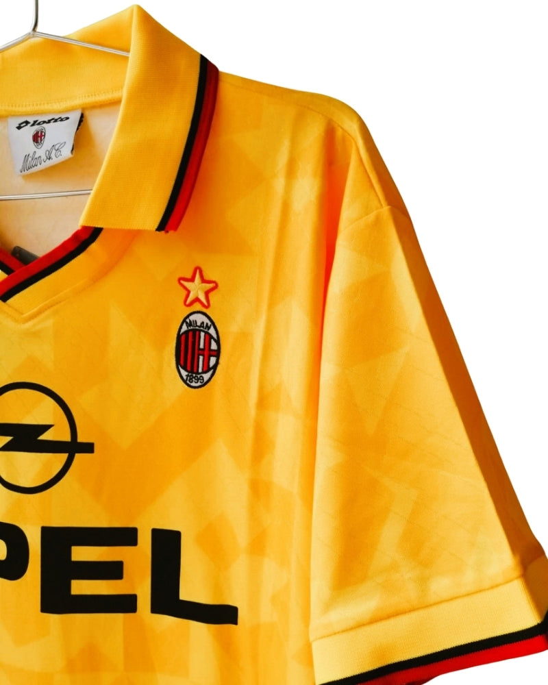 Koszulka Piłkarska AC Milan 1995/1996 3rd Retro