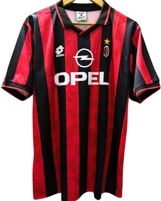 Koszulka Piłkarska AC Milan 1995/1996 Home Retro