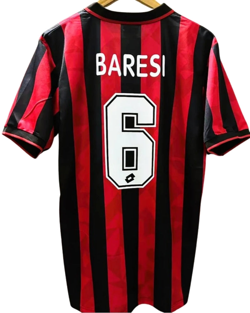 Koszulka Piłkarska AC Milan 1995/1996 Home Retro