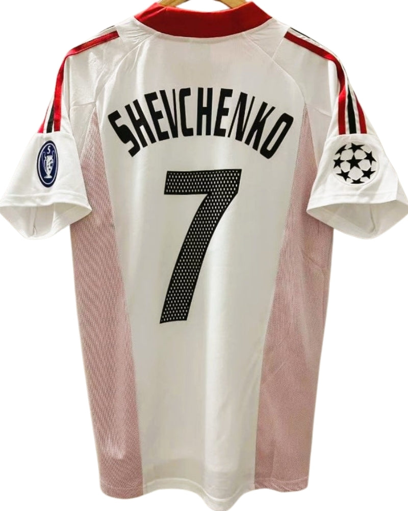 Koszulka Piłkarska AC Milan 2002/2003 Away Retro