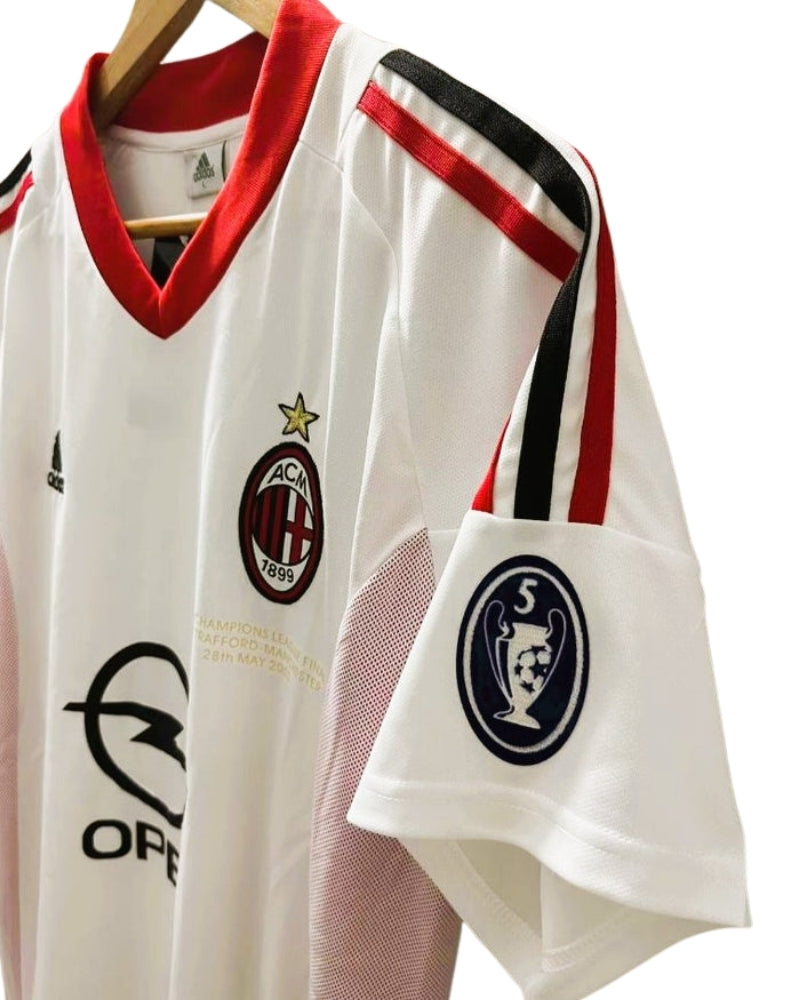 Koszulka Piłkarska AC Milan 2002/2003 Away Retro