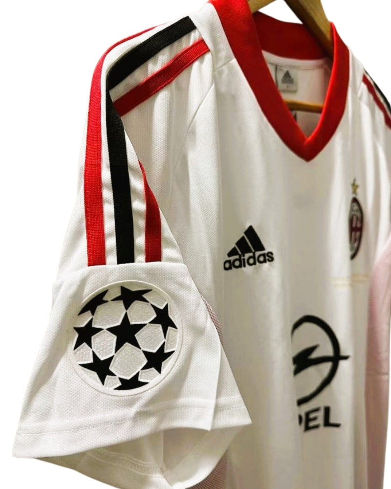 Koszulka Piłkarska AC Milan 2002/2003 Away Retro