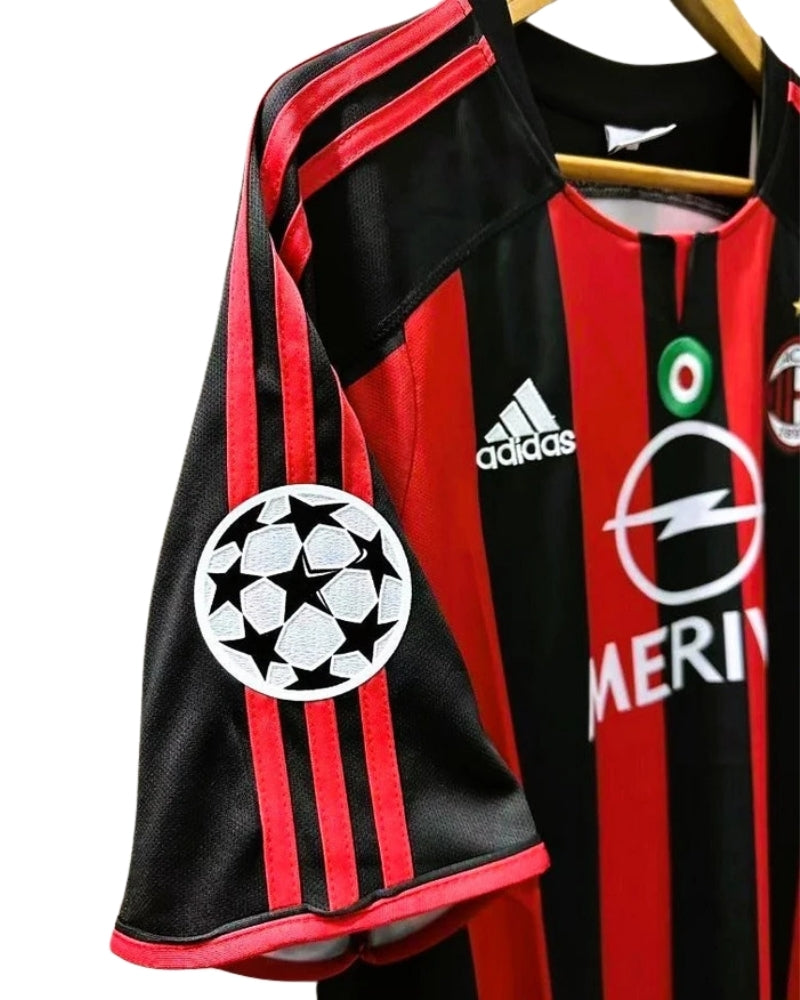 Koszulka Piłkarska AC Milan 2003/2004 Home Retro