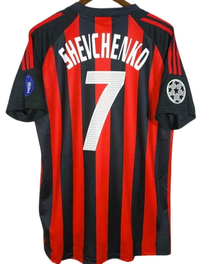 Koszulka Piłkarska AC Milan 2002/2003 Home Retro