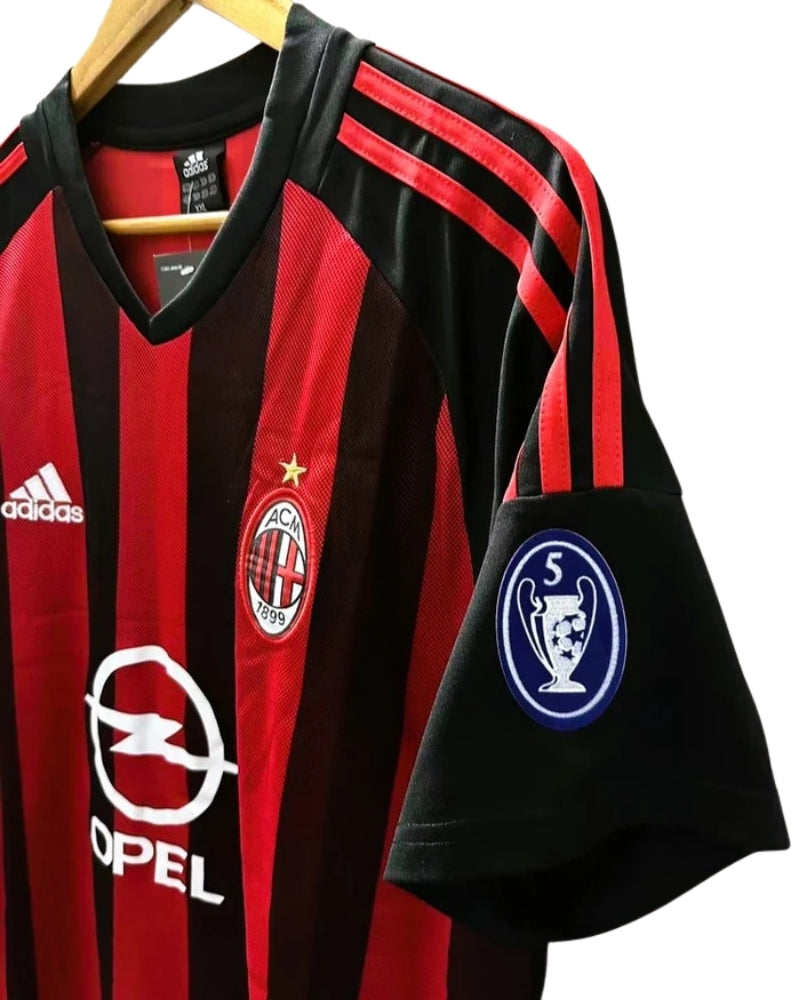 Koszulka Piłkarska AC Milan 2002/2003 Home Retro