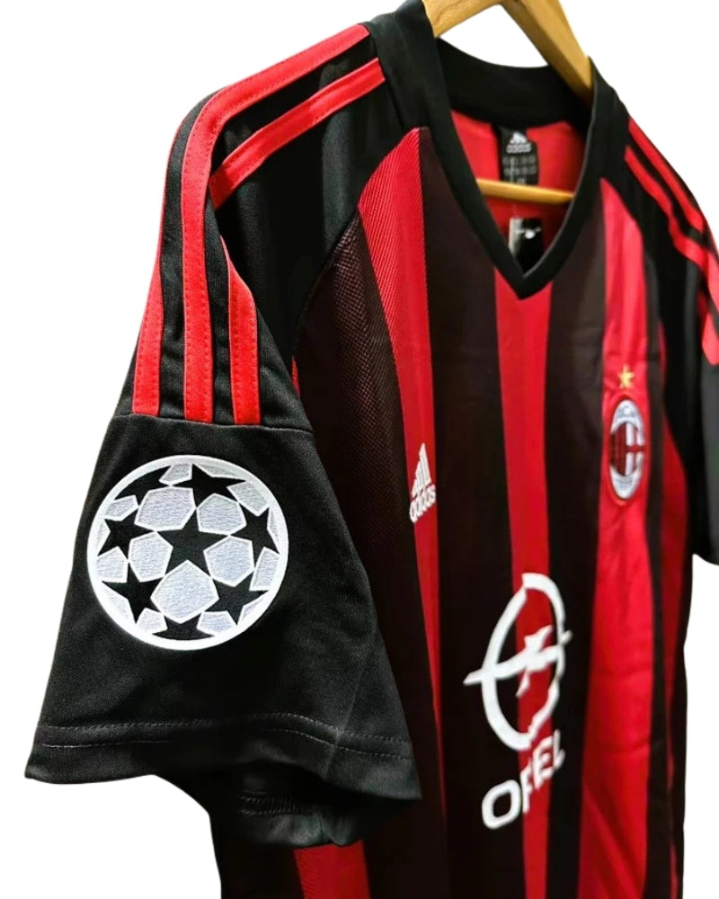 Koszulka Piłkarska AC Milan 2002/2003 Home Retro