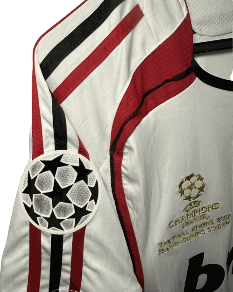 Koszulka Piłkarska AC Milan 2006/2007 UCL Final Away Retro