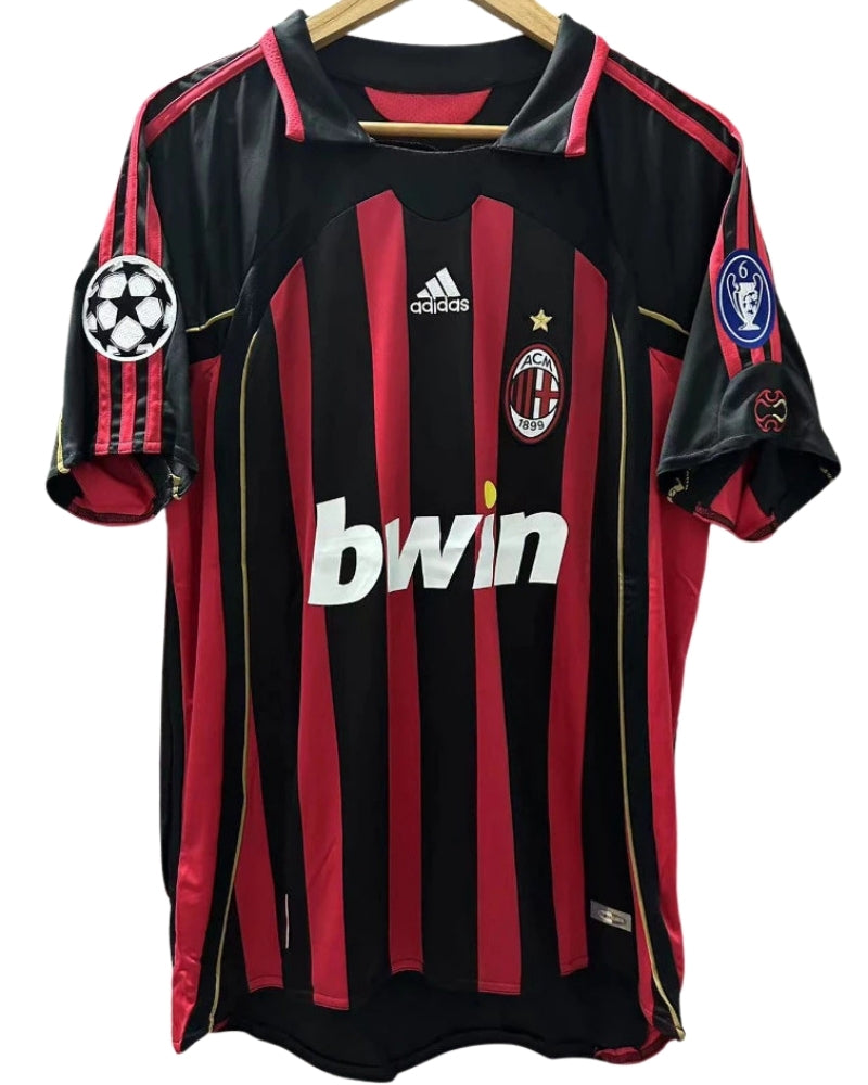 Koszulka Piłkarska AC Milan 2006/2007 Home Retro