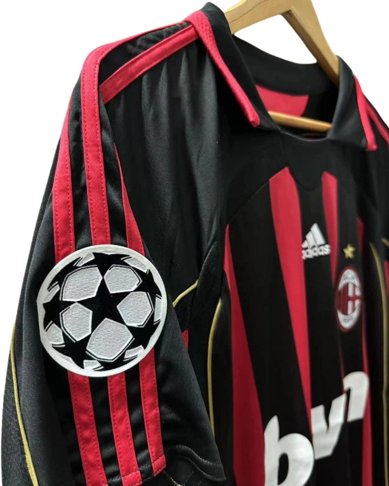 Koszulka Piłkarska AC Milan 2006/2007 Home Retro