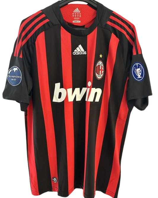 Koszulka Piłkarska AC Milan 2008/2009 Home Retro
