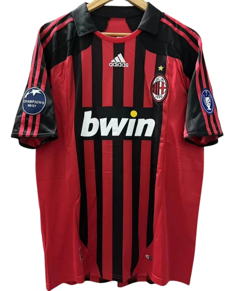 Koszulka Piłkarska AC Milan 2007/2008 Home Retro