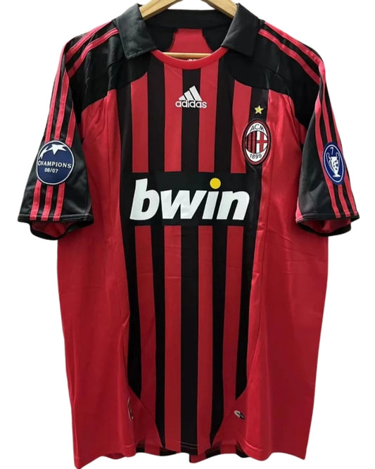 Koszulka Piłkarska AC Milan 2007/2008 Home Retro