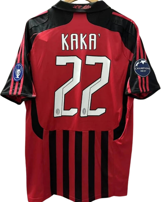 Koszulka Piłkarska AC Milan 2007/2008 Home Retro