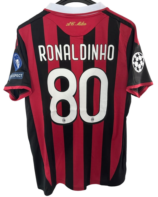 Koszulka Piłkarska AC Milan 2009/2010 Home Retro