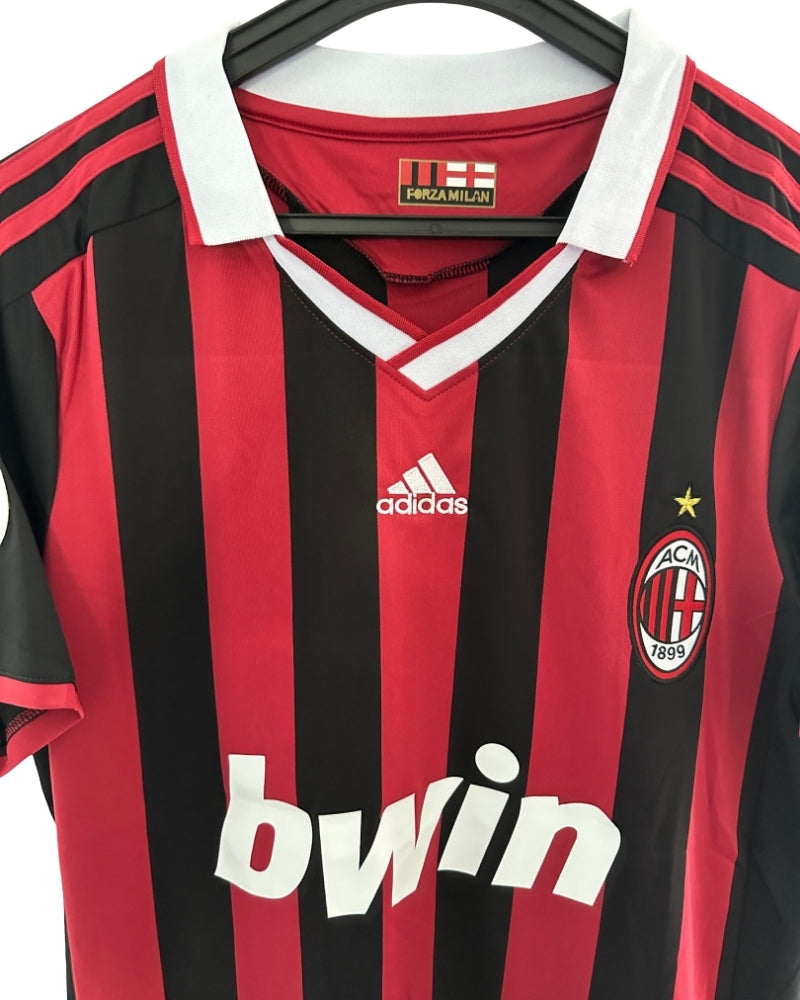 Koszulka Piłkarska AC Milan 2009/2010 Home Retro