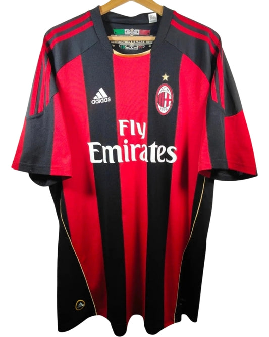 Koszulka Piłkarska AC Milan 2010/2011 Home Retro