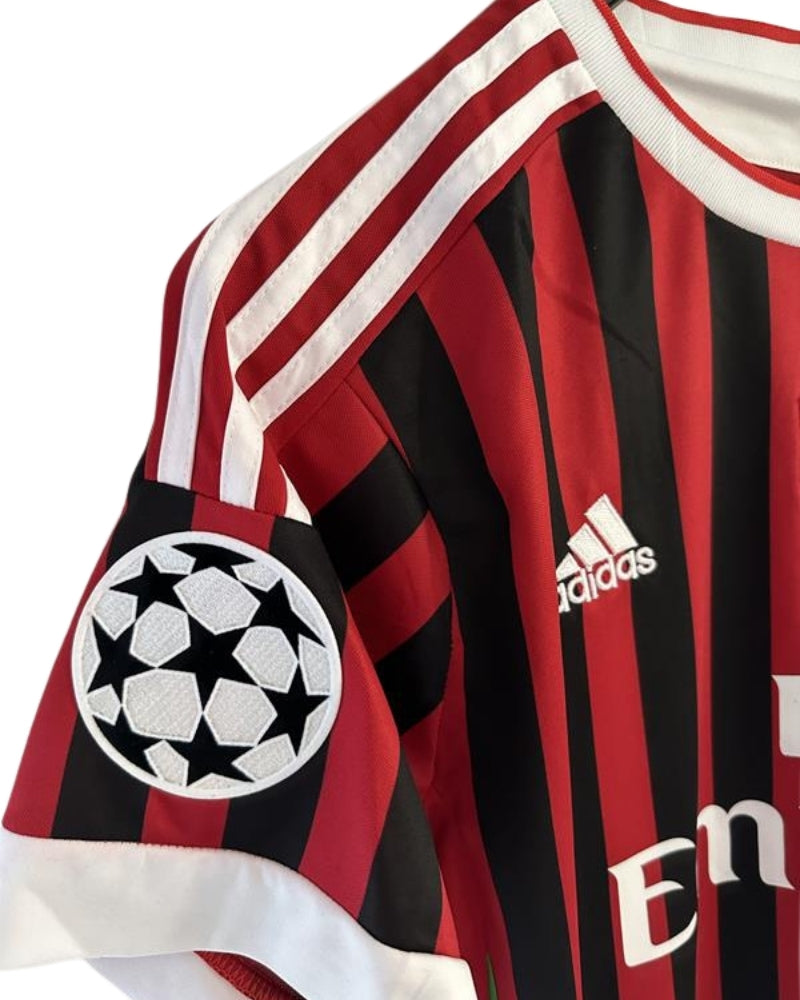 Koszulka Piłkarska AC Milan 2011/2012 Home Retro