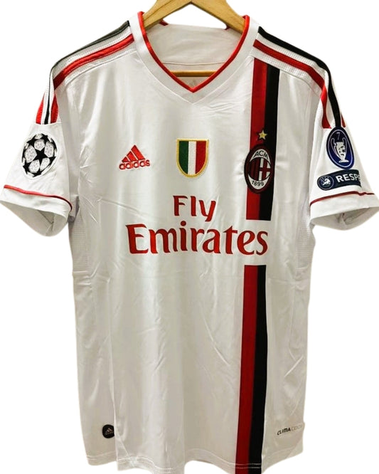 Koszulka Piłkarska AC Milan 2011/2012 Away Retro