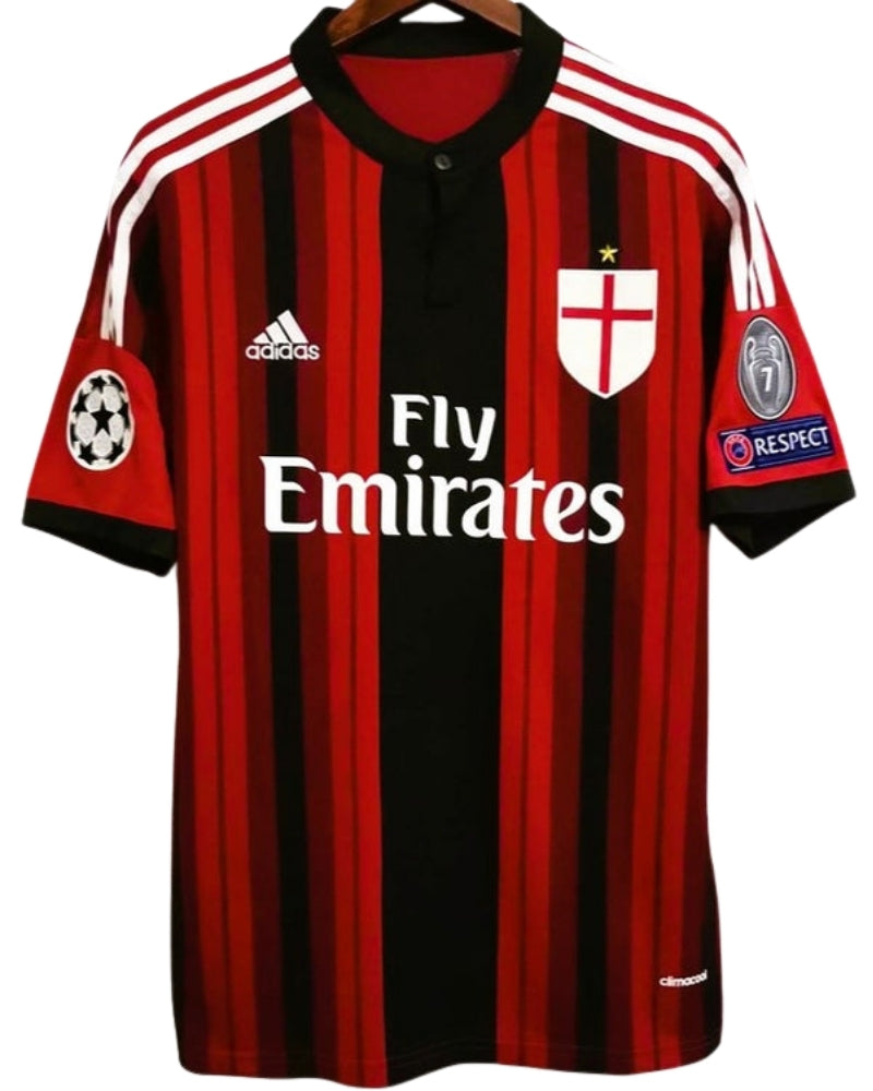 Koszulka Piłkarska AC Milan 2014/2015 Home Retro