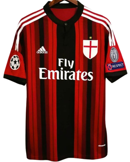 Koszulka Piłkarska AC Milan 2014/2015 Home Retro