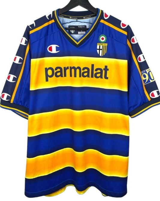 Koszulka Piłkarska AC Parma 2002/2003 Home Retro