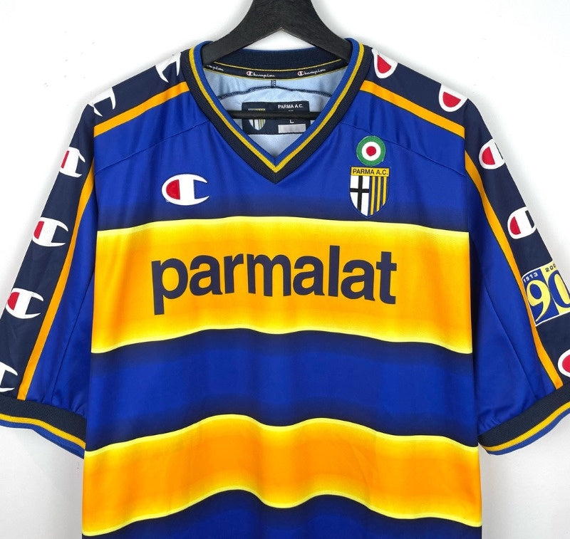 Koszulka Piłkarska AC Parma 2002/2003 Home Retro