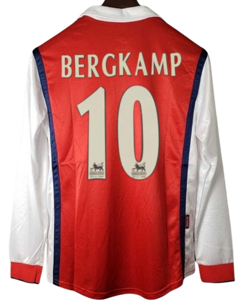 Koszulka Piłkarska Arsenal Londyn 1998/1999 Home Retro Dł Rękaw