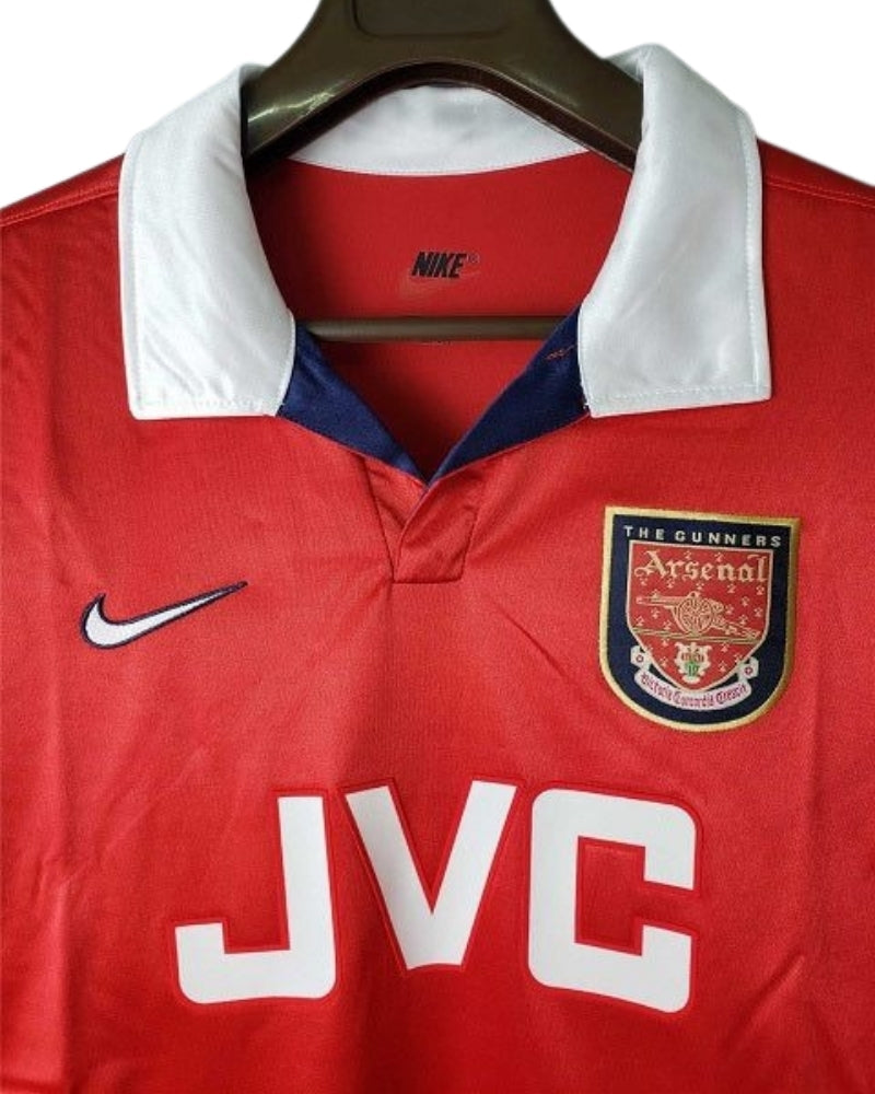 Koszulka Piłkarska Arsenal Londyn 1998/1999 Home Retro Dł Rękaw