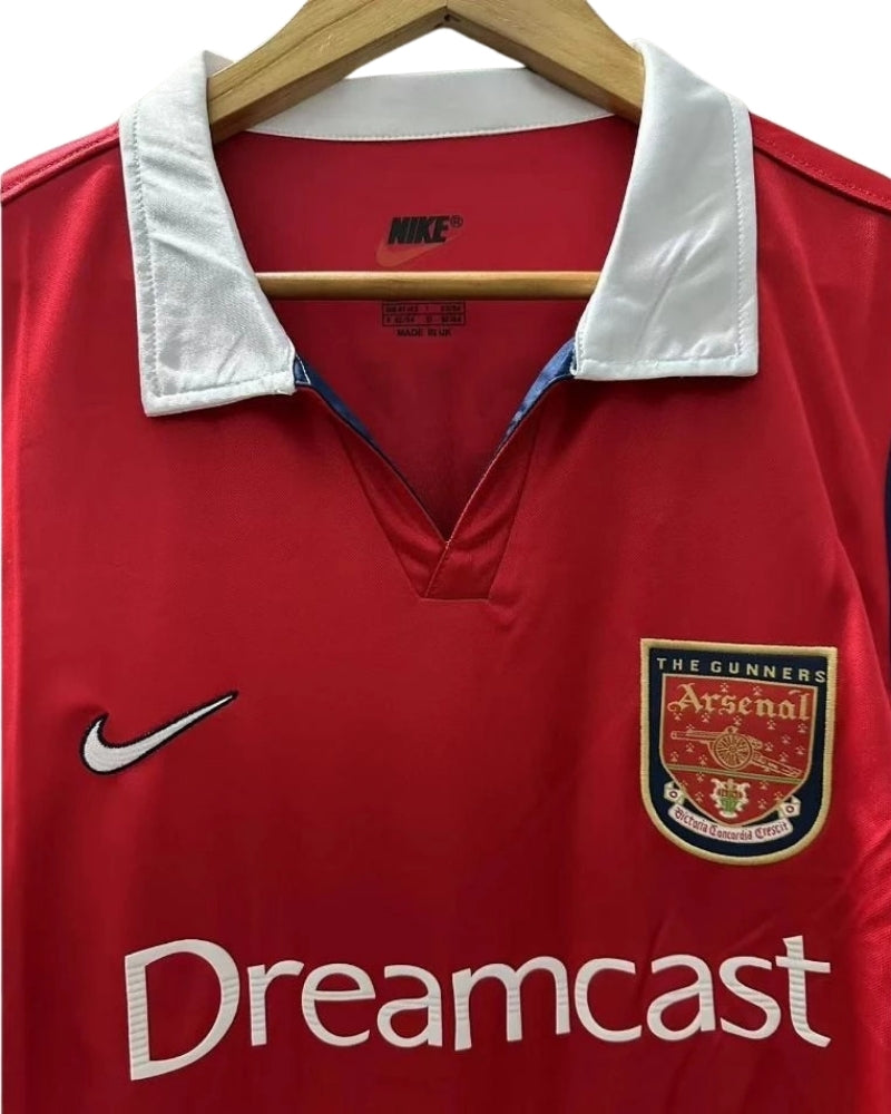 Koszulka Piłkarska Arsenal Londyn 1999/2000 Home Retro