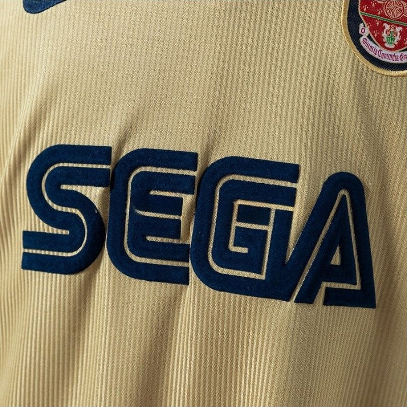 Koszulka Piłkarska Arsenal Londyn 2001/2002 Away Retro Długi Rękaw