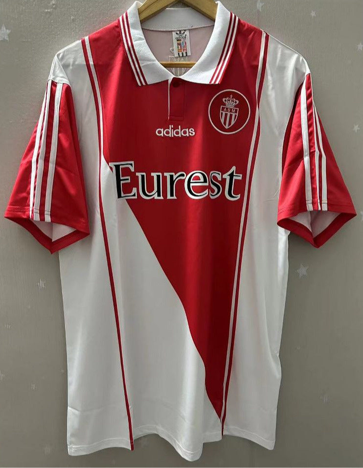 Koszulka Piłkarska AS Monaco 1996/1997 Home Retro