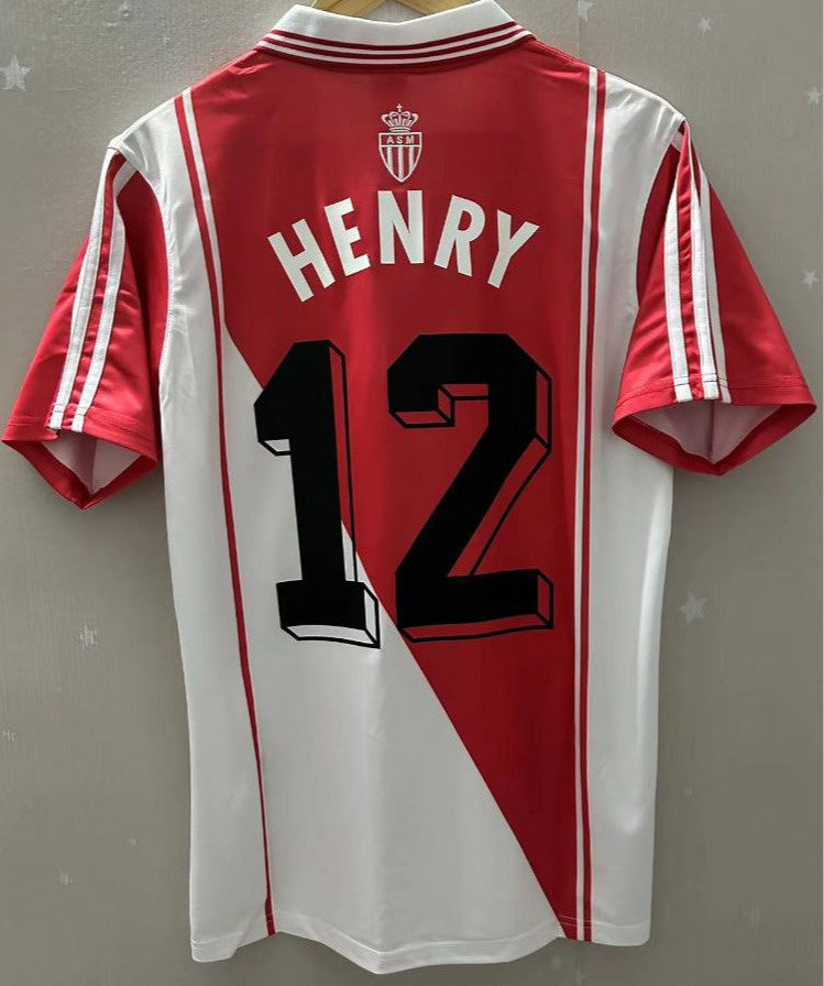 Koszulka Piłkarska AS Monaco 1996/1997 Home Retro