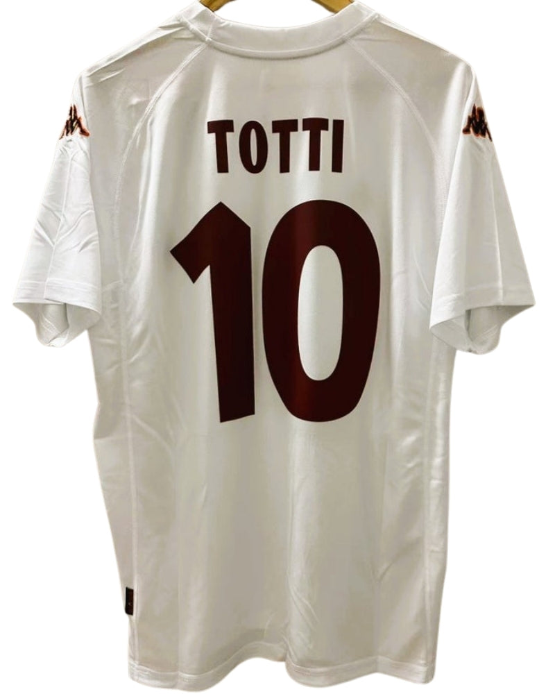 Koszulka Piłkarska AS Roma 2000/2001 Away Retro