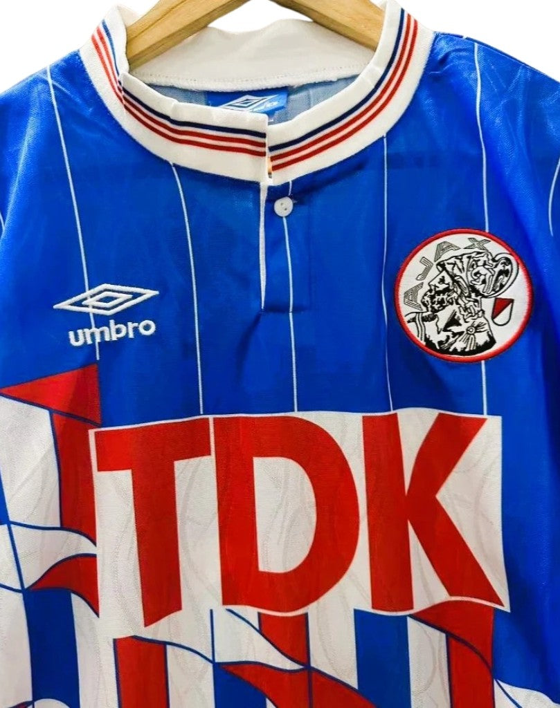 Koszulka Piłkarska Ajax Amsterdam 1989/1990 Away Retro
