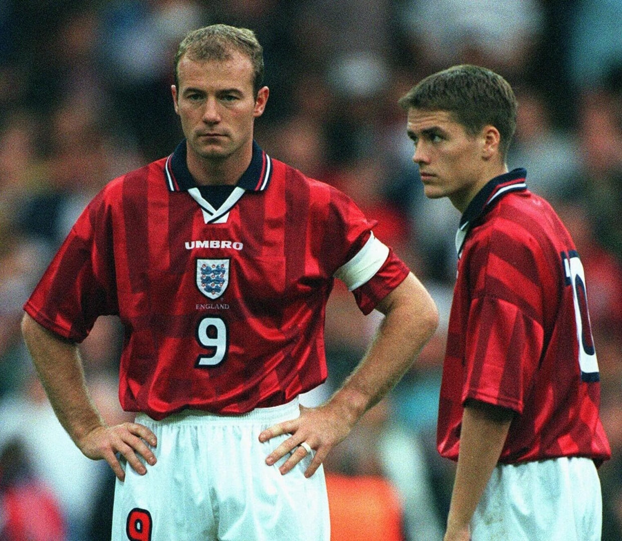 Koszulka Piłkarska Anglia MŚ 1998 Away Retro
