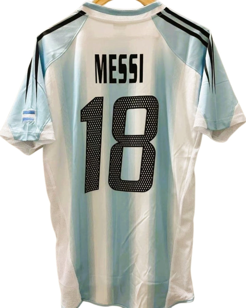 Koszulka Piłkarska Argentyna 2004/2005 Home Retro