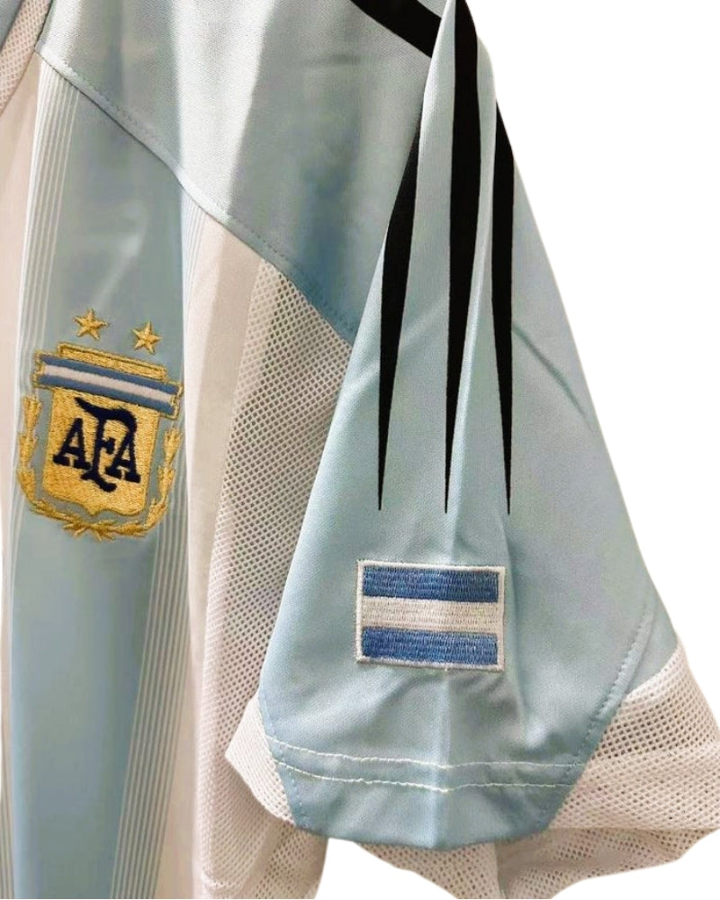 Koszulka Piłkarska Argentyna 2004/2005 Home Retro