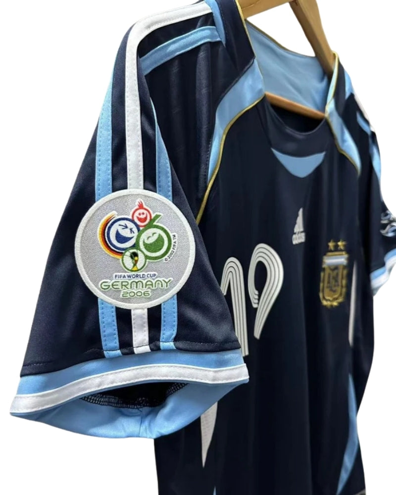 Koszulka Piłkarska Argentyna MŚ 2006 Away Retro