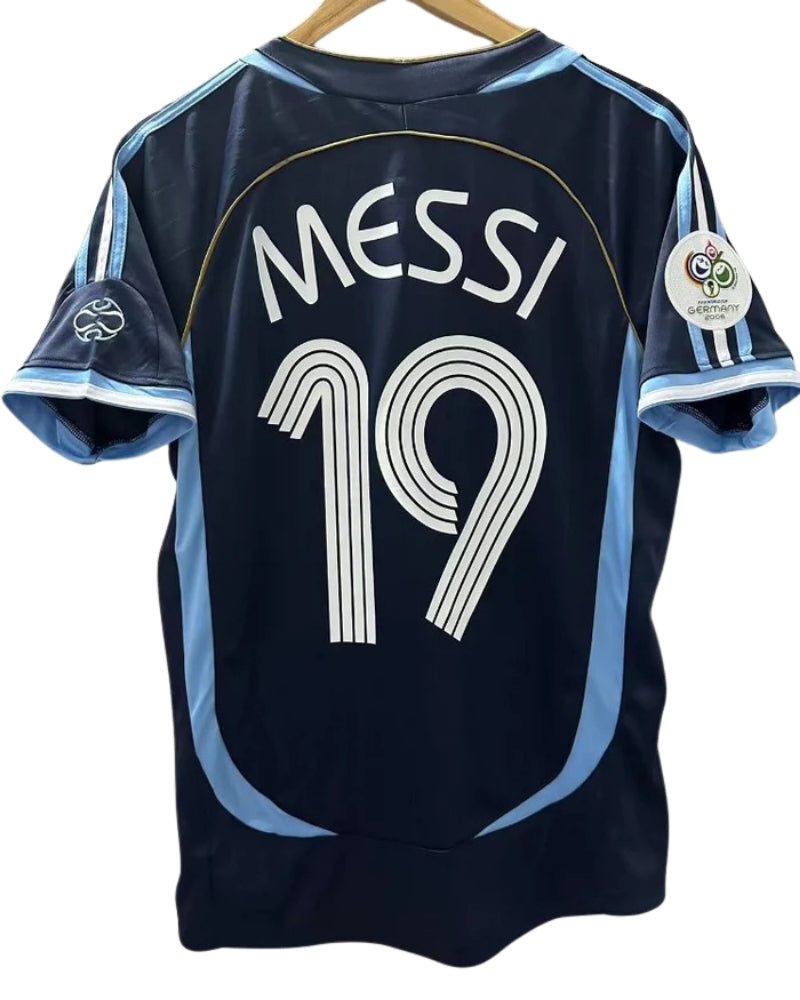 Koszulka Piłkarska Argentyna MŚ 2006 Away Retro