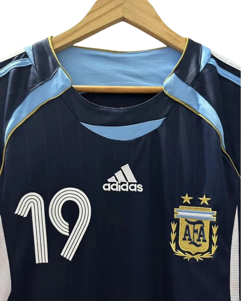 Koszulka Piłkarska Argentyna MŚ 2006 Away Retro
