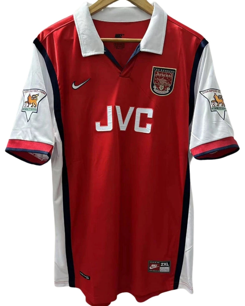 Koszulka Piłkarska Arsenal Londyn 1998/1999 Home Retro