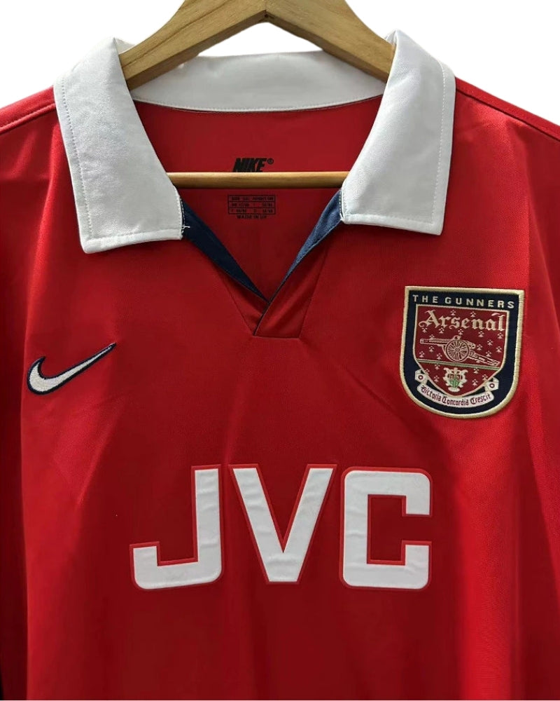 Koszulka Piłkarska Arsenal Londyn 1998/1999 Home Retro