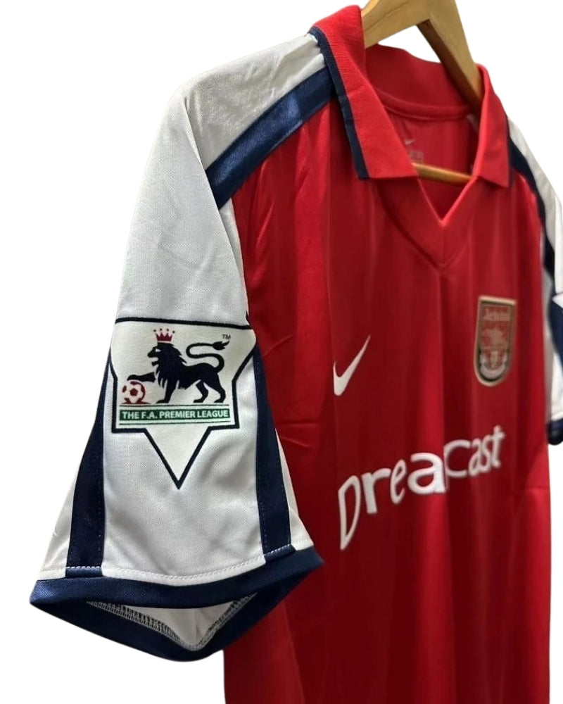 Koszulka Piłkarska Arsenal Londyn 2000/2001 Home Retro